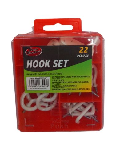 22PC HOOK SET