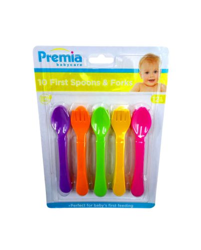 BABY 10PC FIRST SPOON+FORK