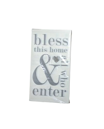 16CT BLESS THIS HOME NAPKINS