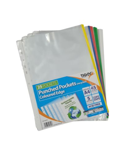 A4 COLORED EDGE PUNCH PACKETS