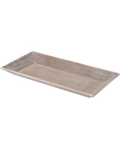 40X21X3.7CM WOODEN TRAY