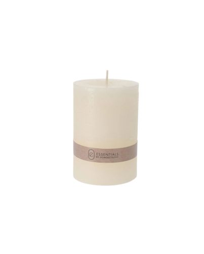 CANDLE PILLAR OFFWHITE