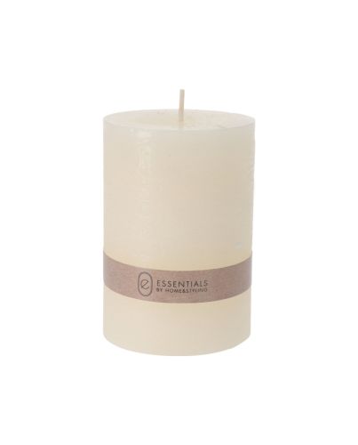 CANDLE PILLAR OFFWHITE