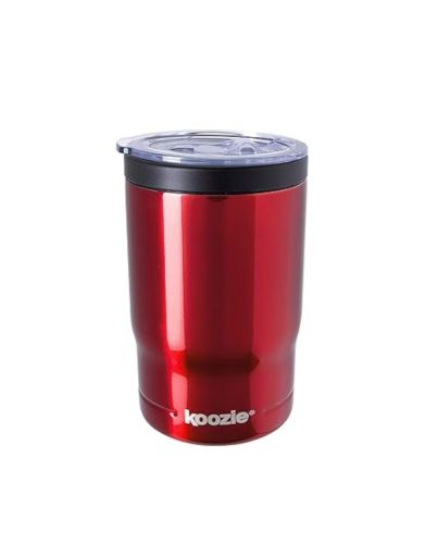 12OZ STAINLESS STEEL TUMBLER COOLER RED