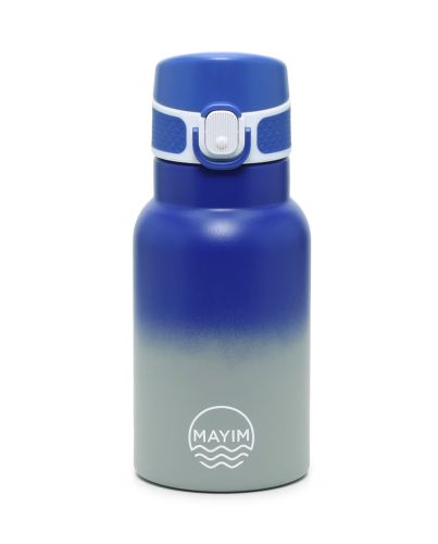 12OZ MAYIM STAINLESS STEEL BOTTLE BLUE/ GREY