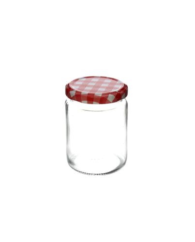 240ML GLASS CANISTER W/LID