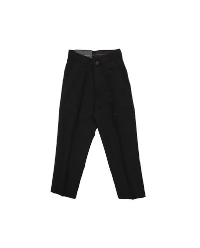 KIDS PANTS WITHOUT BELT BLACK