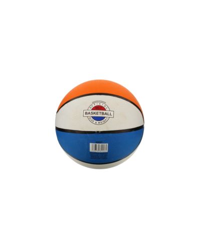 RUBBER BASKEBALL W/FANCY PRINT