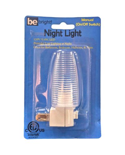 NIGHT LIGHT LED MANUAL ON/OFF