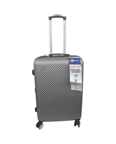 CLIPPER CLUB SUITCASE GREY MED 24in