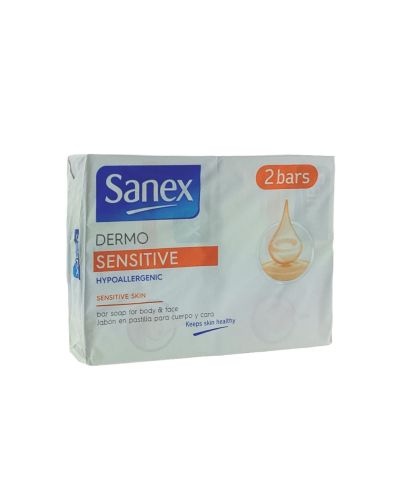SANEX SOAP SENSITIVE 2PK