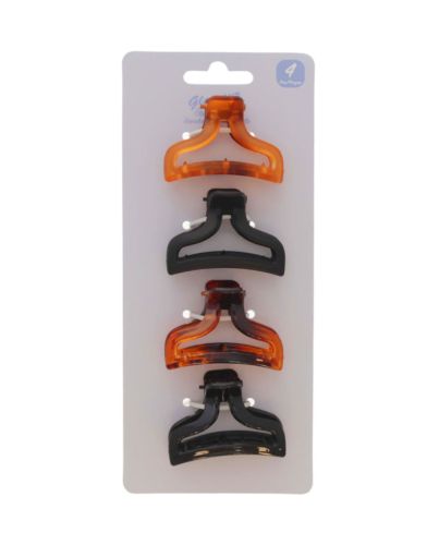 3PC PLASTIC CLAW CLIPS