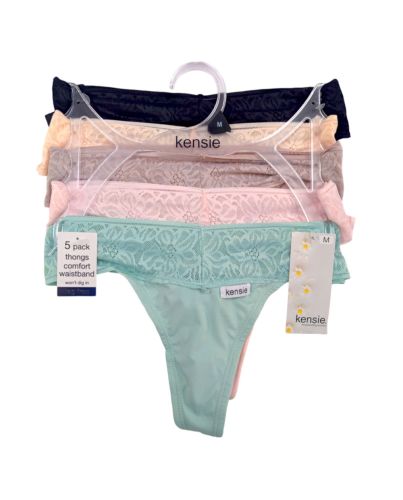 5PK LADIES THONGS