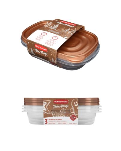 RUBBERMAID  3PK 4 CUP