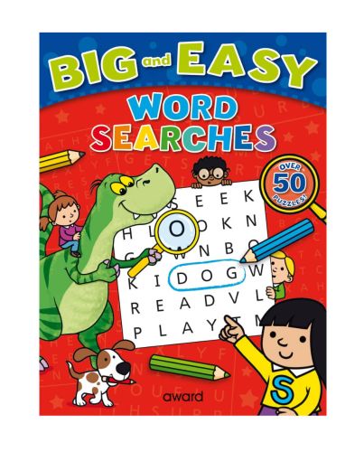 BIG + EASY WORD SEARCH:DINASAUR
