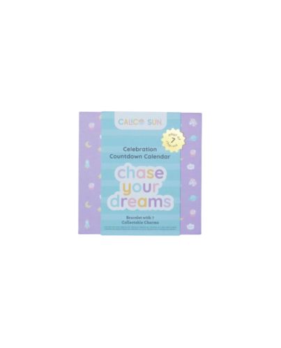 CELBRATION 7PC CHARM BRACELET -CHASE YOUR DREAMS