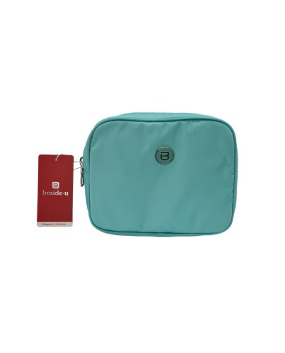COSMETIC POUCH-NEW TURQUOISE