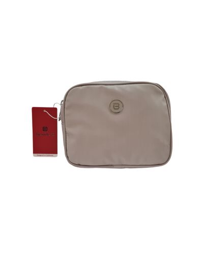 COSMETIC POUCH SOFT GRAY