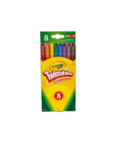 8CT TWISTABLE CRAYONS