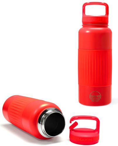 32OZ SILICONE SLEEVE-NEON ORANGE