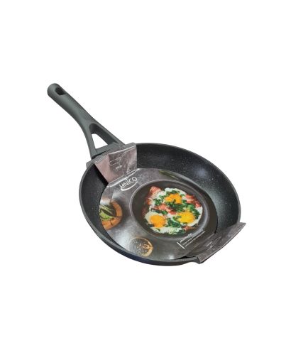 GREY FORGED FRYPAN 24CM BLK