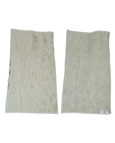 LEAF GREEN BATH TOWEL