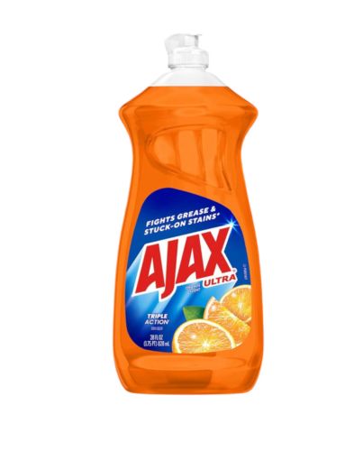 AJAX ULTRA TRIPLE ACTION DISH LIQUID ORANGE 28 OZ