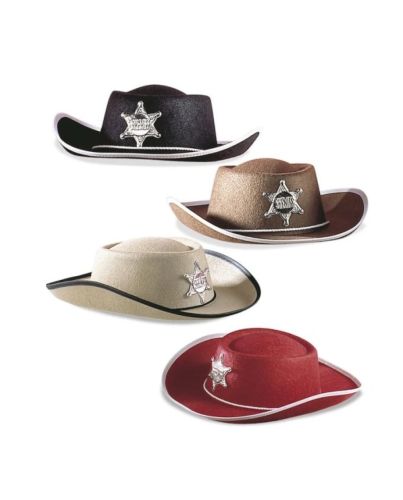 COWBOY/SHERIFF HAT KIDS