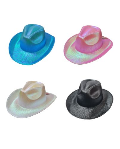 COWBOY HAT SHINY ADULT