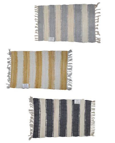 COTTON STRIPED RUG