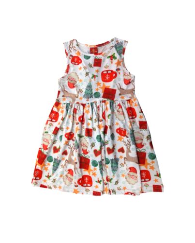 GIRLS DRESS PRINTED