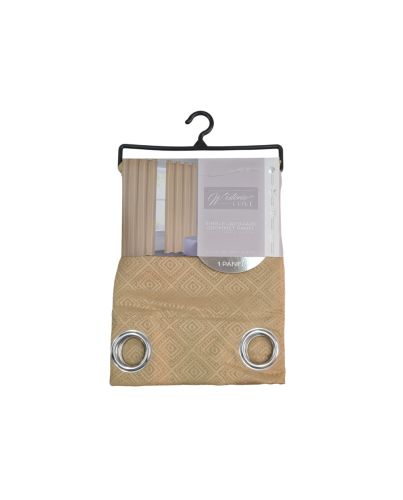 LENOX GROMEMET W/CURTAIN TAUPE