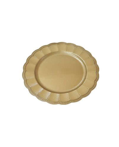 CHARGER PLATE GOLD