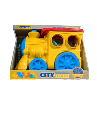 CITY TRAIN BLOCK SET