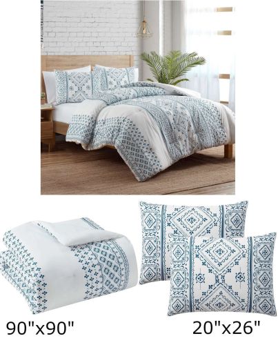 3PC COMFORTER FULL/QUEEN