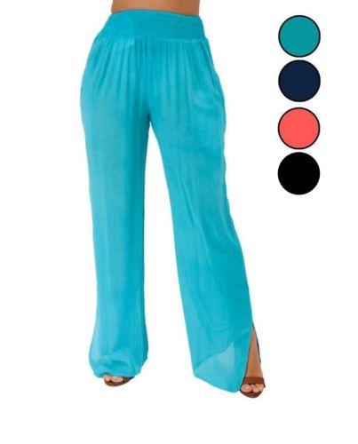 LADIES RAYON CREPE PANTS