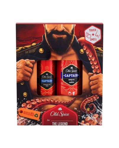 OLD SPICE D/CAPTAIN GIFT SET