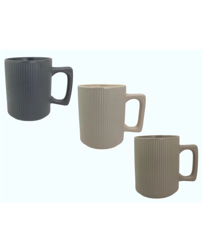 GLAZE EMBOSSED MUG