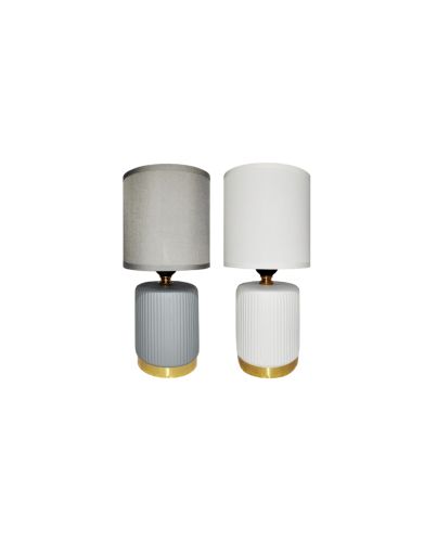 10.5H CERAMIC TABLE LAMP