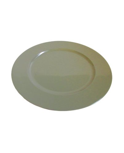 PLASTIC CHARGER PLATE