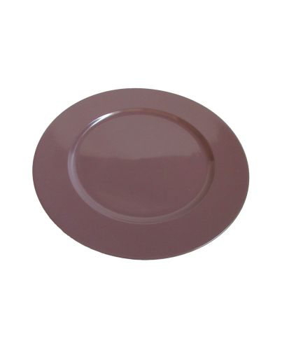 PLASTIC CHARGER PLATE