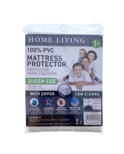 PVC MATTRESS COVER W/ZIP