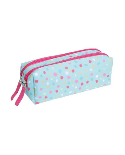 PENCIL CASE UNICORN DOTS