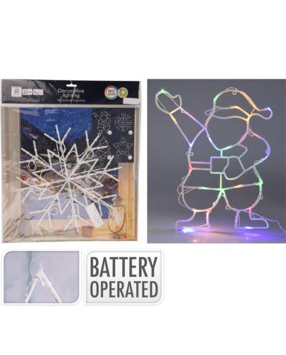 XMAS FIGURE 24LED MULTICOLOUR