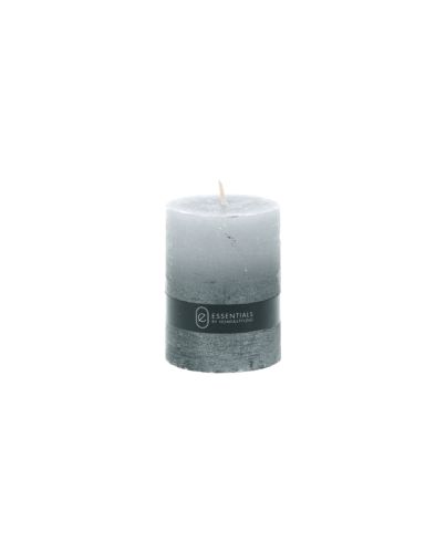 CANDLE PILLAR DYE GREY