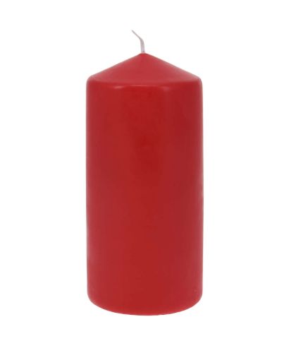 CANDLE PILLAR 150MM RED