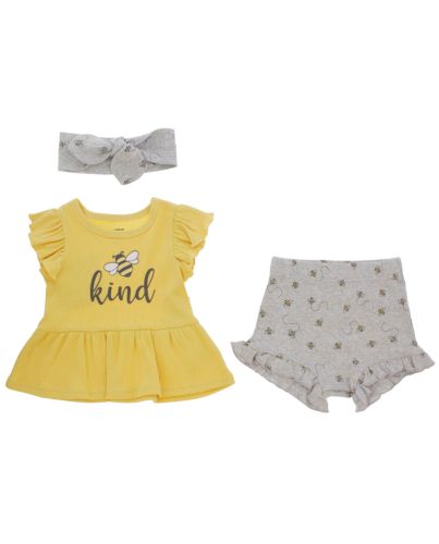 NEWBORN GIRLS 3PC SET