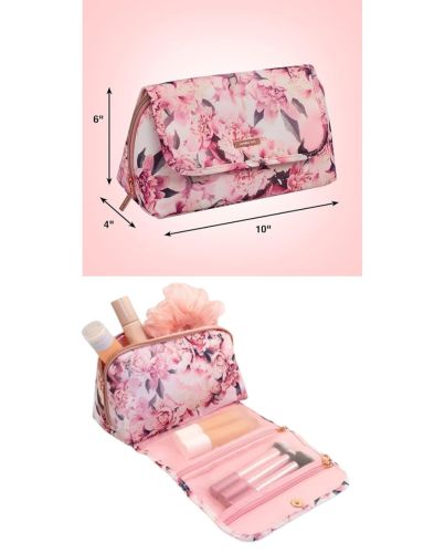 COSMETIC BAG PINK FLORAL