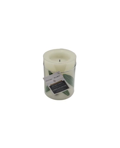 CANDLE LED 3X4 PLR OLIVE LEAVE