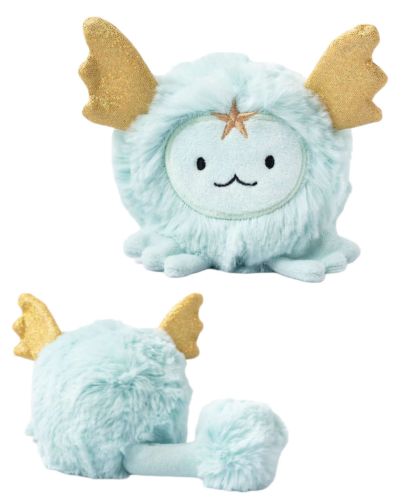 MINI BLUE FLOOF POWDER PLUSHY